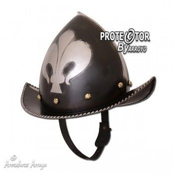 Casco Morrion Flor de Lis