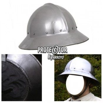 Casco Kettle Medieval
