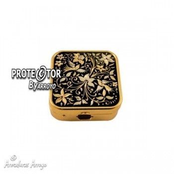 Caja Pastillero Damasquinado