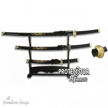 Katana Samurai Lote 3 Piezas