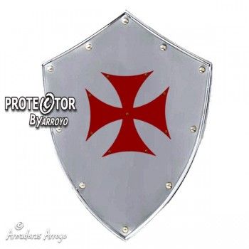 Escudo Templario Cruz Pat&eacute;
