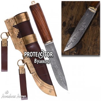 Cuchillo Vikingo Damasco