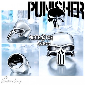 Anillo Calabera Punisher