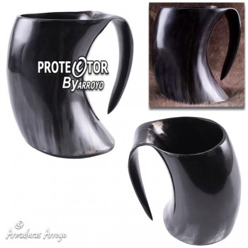 Jarra Cuerno Cerveza Medieval
