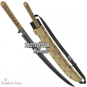 Wakizashi Samurai Forjado Combate
