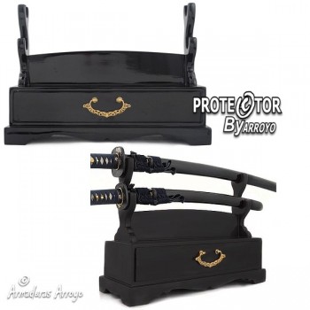 Soporte Katana doble Lujo