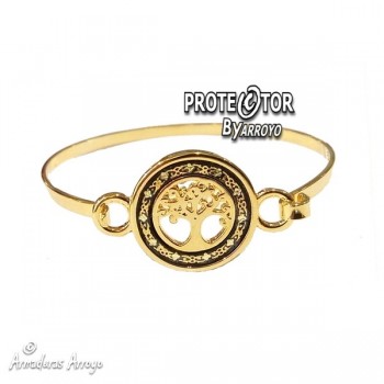 Pulsera Damasquinada Arbol de la Vida