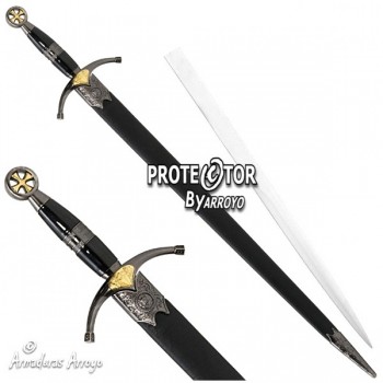 Espada Templaria cadete Andr&eacute;s Montbard