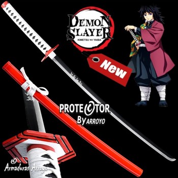 Katana Kimetsu no Yaiba Tomioka Demon Slayer Guardianes