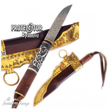 Cuchillo Vikingo Damasco