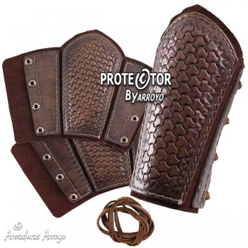 Brazaletes Guardabrazos Medieval