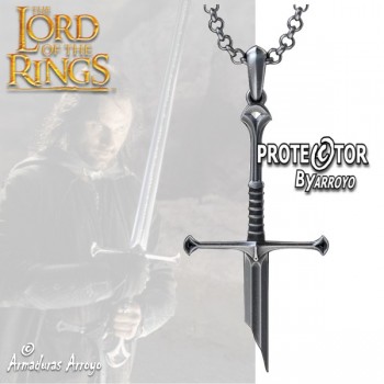 Medall&oacute;n Espada Anduril Fracturada