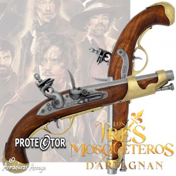 Pistola Chispa Los tres Mosqueros