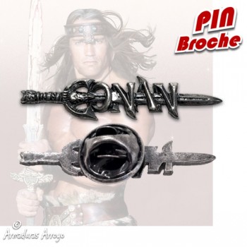 Pin Espada Conan El B&aacute;rbaro