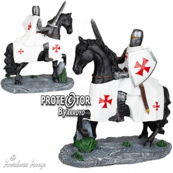 Figura Caballo Templario