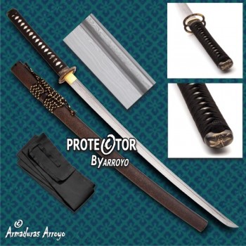 Katana Samurai Damasco Tonbo Forjada