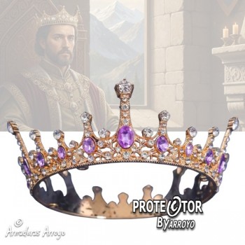 Corona Reina Princesa Medieval 