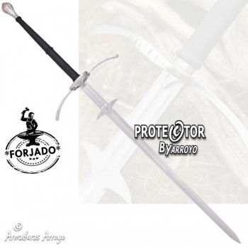 Espada Mandoble Flamberge Forjado